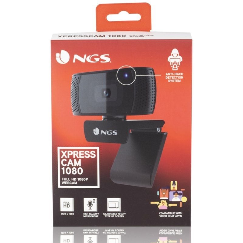 Webcam NGS Xpresscam 1080 / 1920 X 1080 Full HD