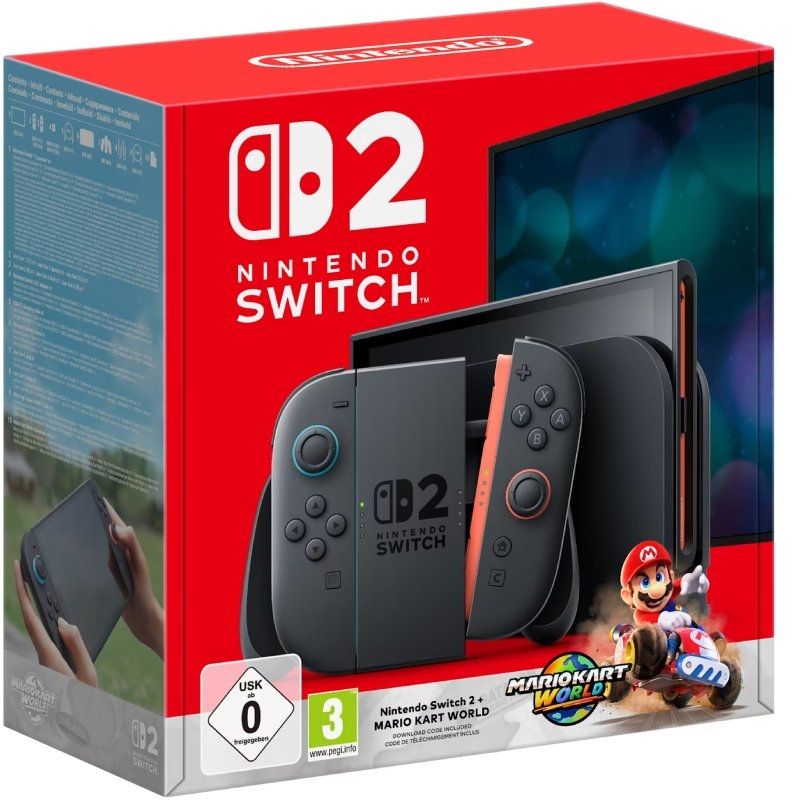 Nintendo Switch 2 / Inclui Código de Jogo Mario Kart World
