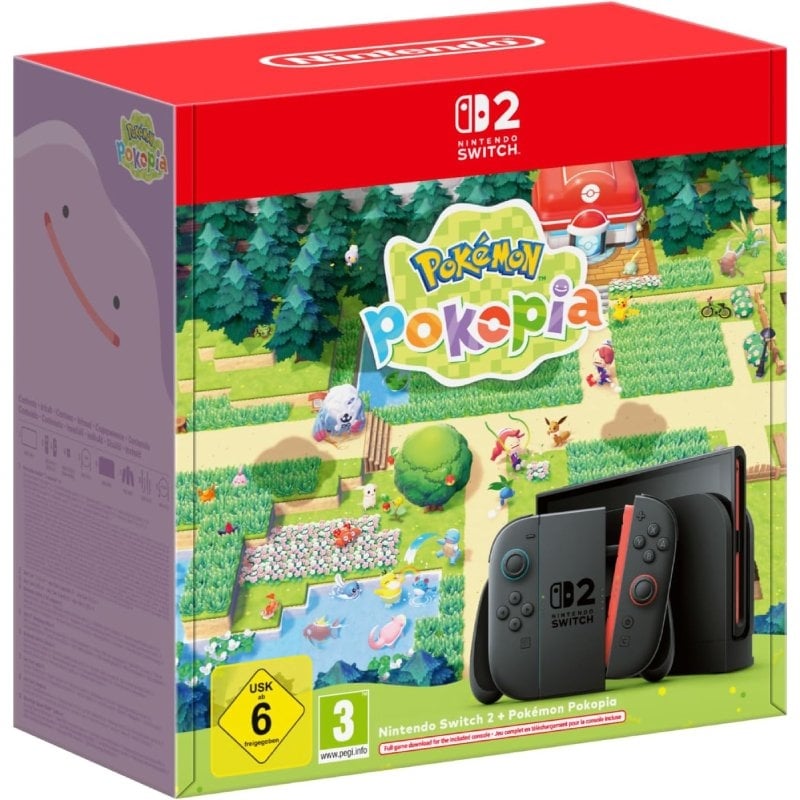 Nintendo Switch 2 / Inclui Código do Jogo Pokémon Pokopia