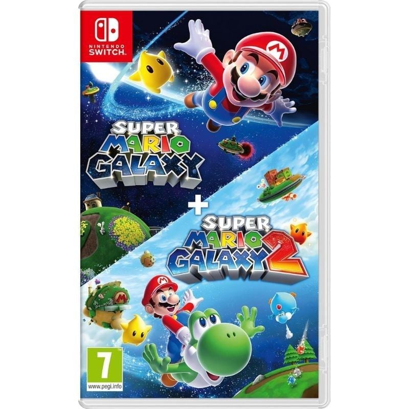 Jogo para Consola Nintendo Switch Super Mario Galaxy + Super Mario Galaxy 2