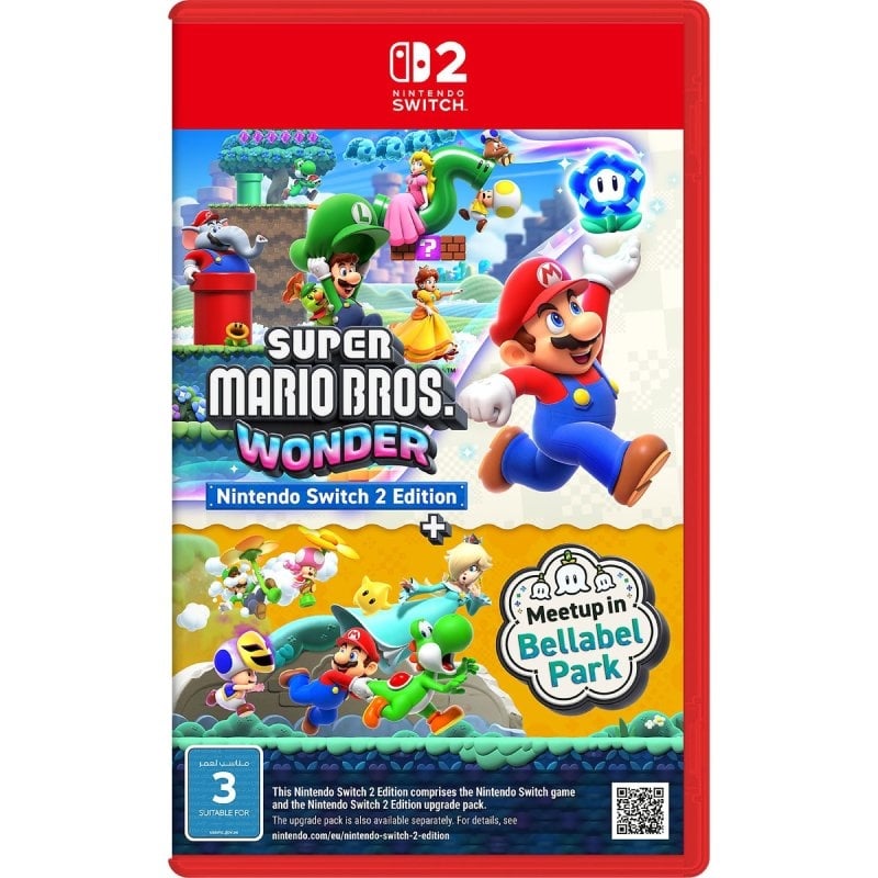 Jogo para Consola Nintendo Switch 2 Super Mario Bros. Wonder + Belabel Park