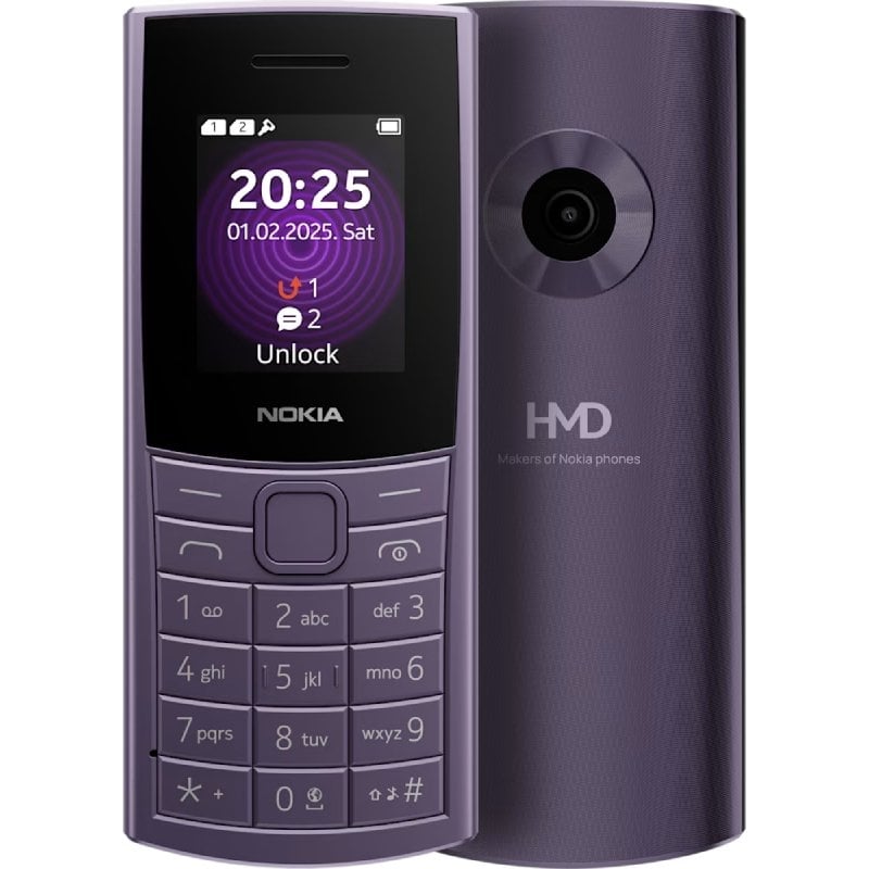 Telemóvel Nokia 110 4G 2.ª Edição / Roxo
