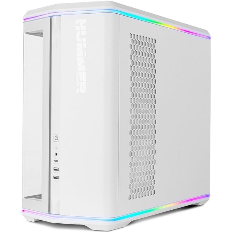 Caixa Gaming Semitower Nox Hummer Anvil / Branco
