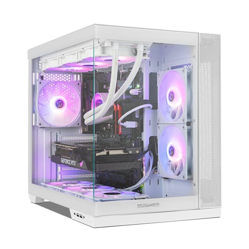 Caixa Gaming Semitower Nox Hummer Astra Neo / Branco