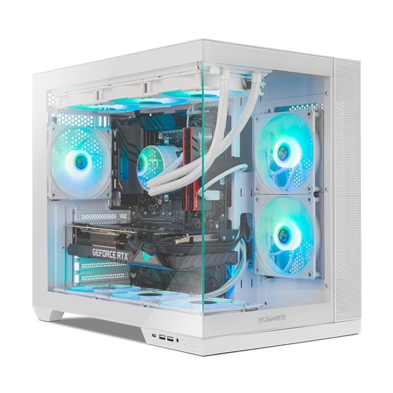Caixa Gaming Semitower Nox Hummer Astra Neo / Branco