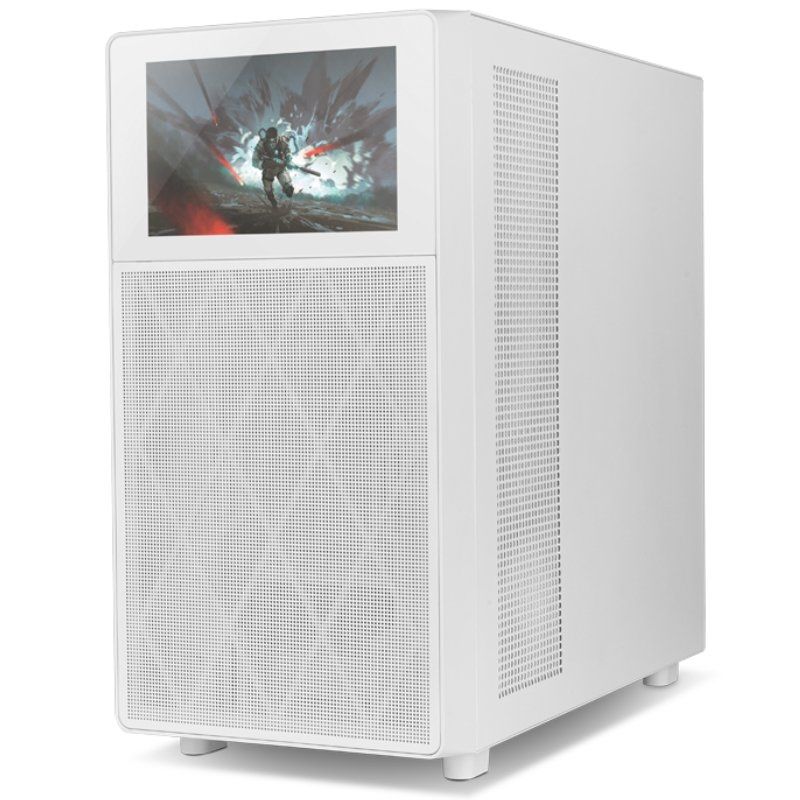 Caixa Gaming Semitower Nox Hummer Bios / Branco
