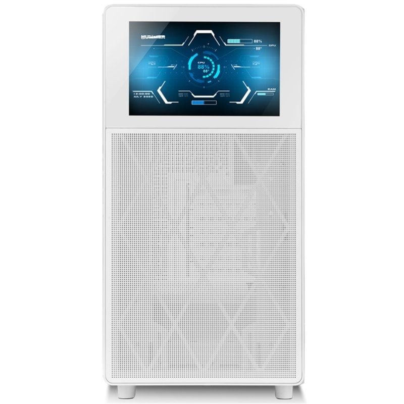 Caixa Gaming Semitower Nox Hummer Bios / Branco