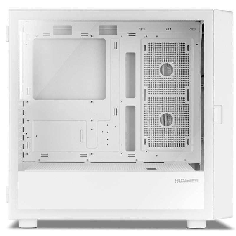 Caixa Gaming Semitower Nox Hummer Bios / Branco