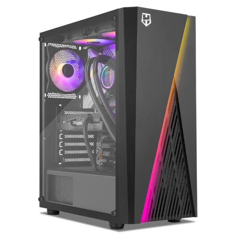Caixa Gaming Semitower Nox Hummer Frost