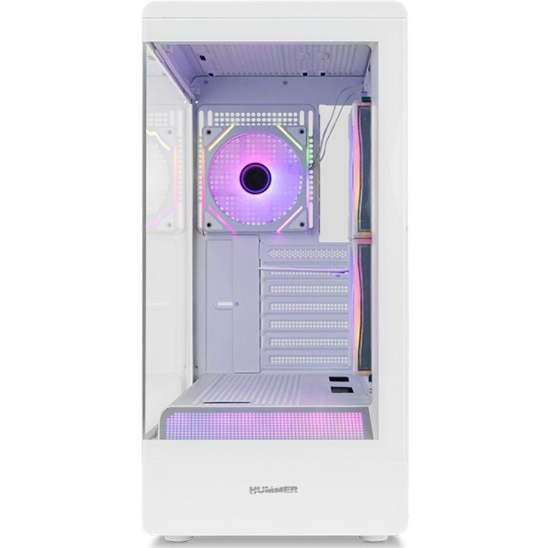 Caixa Gaming Semitower Nox Hummer SIGNAL / Branco