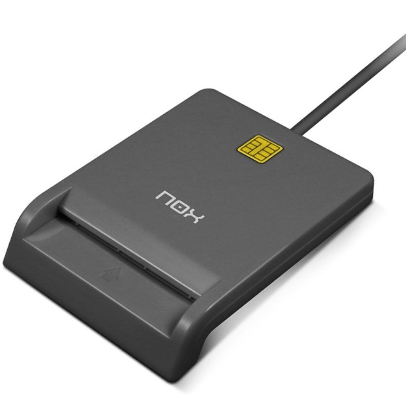 Leitor de Cartões Nox Card ID / USB 2.0 / Preto