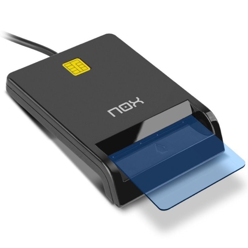 Leitor de Cartões Nox Card ID / USB 2.0 / Preto