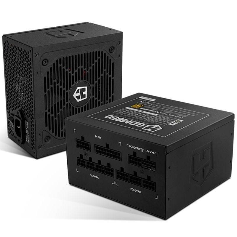 Fonte de Alimentação Nox Hummer GDM / 850W / Ventilador de 12cm / 80 Plus Gold