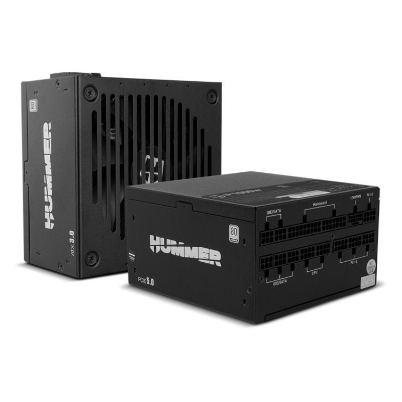 Fonte de Alimentação Nox Hummer P / 1000W / Ventoinha 14cm / 80 Plus Platinum