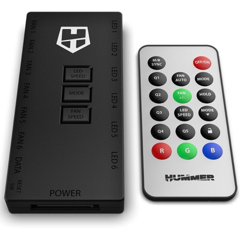 Nox R-hub Controlador de Hub Remoto para Ventoinhas ARGB