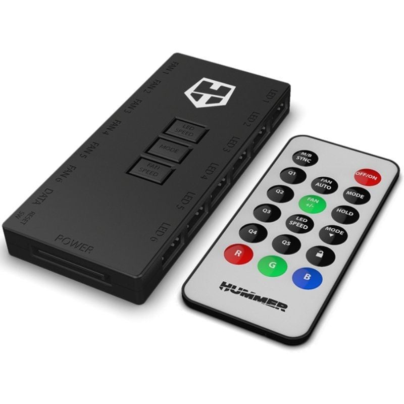 Nox R-hub Controlador de Hub Remoto para Ventoinhas ARGB