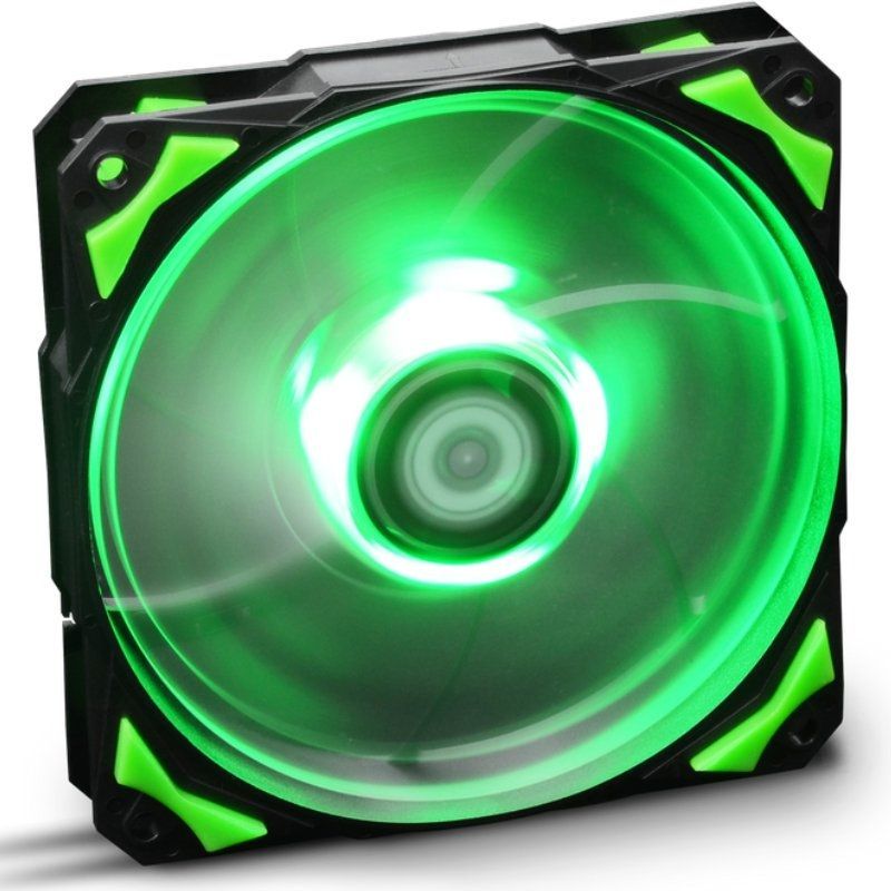 Ventilador Nox H-fan Verde / 12cm / Verde