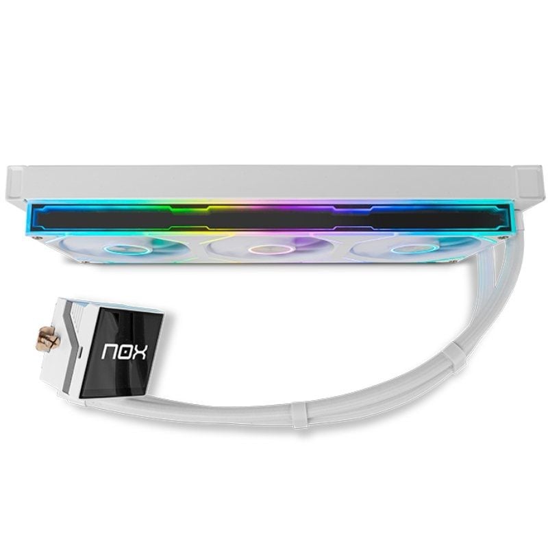 Sistema de Arrefecimento Líquido Nox M-360 LCD / Branco
