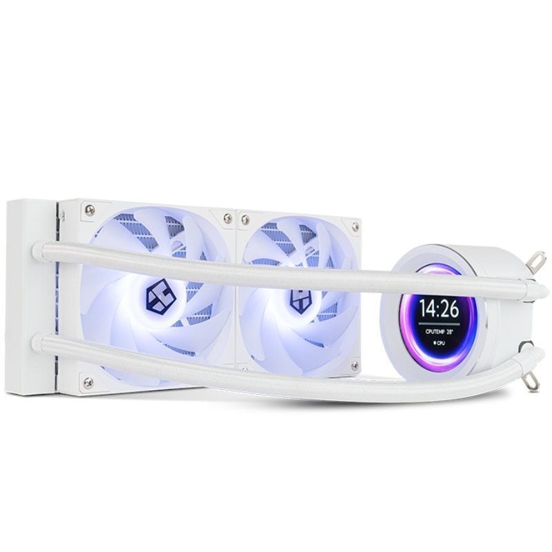 Sistema de Arrefecimento Líquido Nox X-240 LCD / Branco