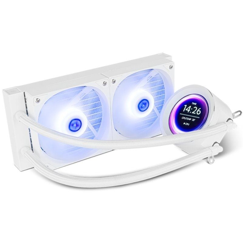 Sistema de Arrefecimento Líquido Nox X-240 LCD / Branco