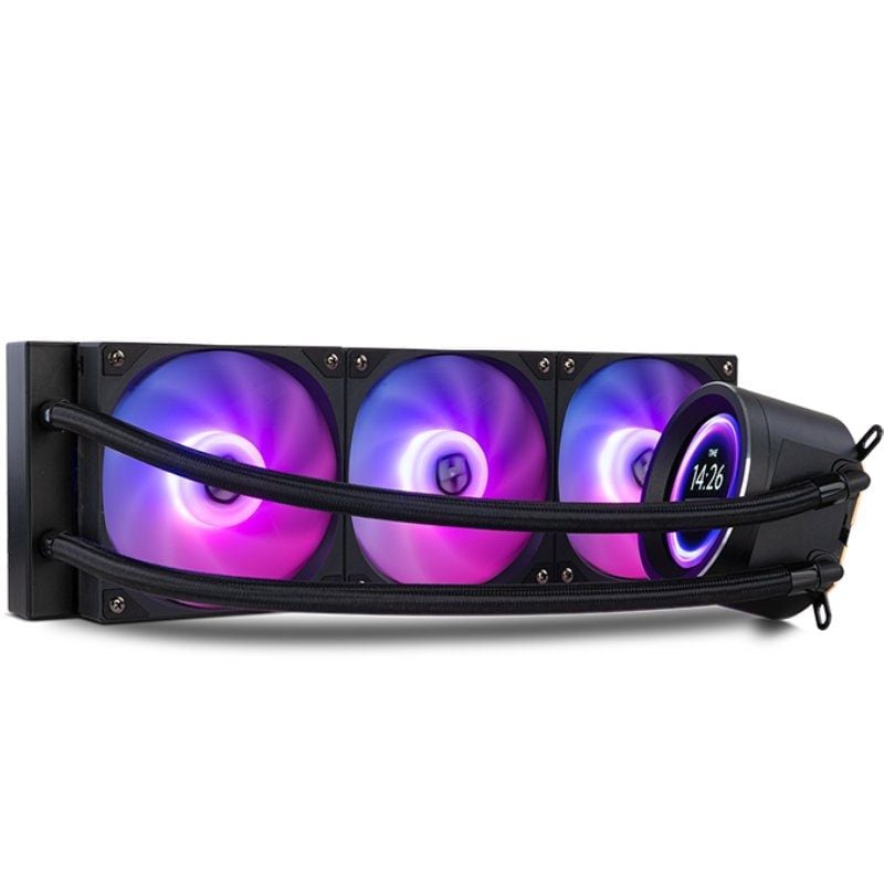 Sistema de Arrefecimento Líquido Nox X-360 LCD / Preto