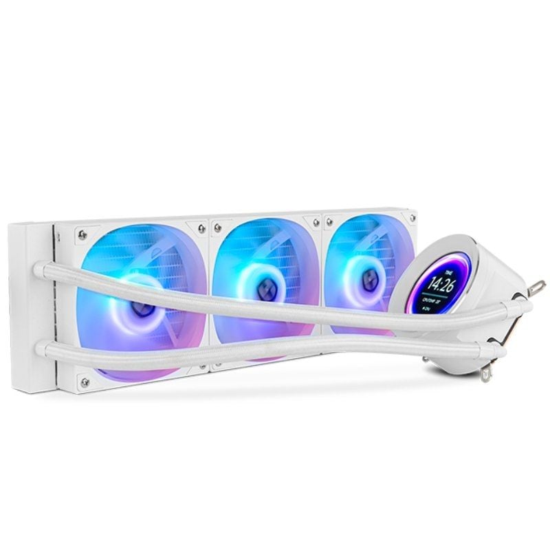 Sistema de Arrefecimento Líquido Nox X-360 LCD / Branco