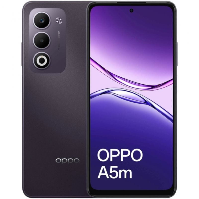 Smartphone Oppo A5M 8GB / 256GB / 6.67" / Roxo Escuro