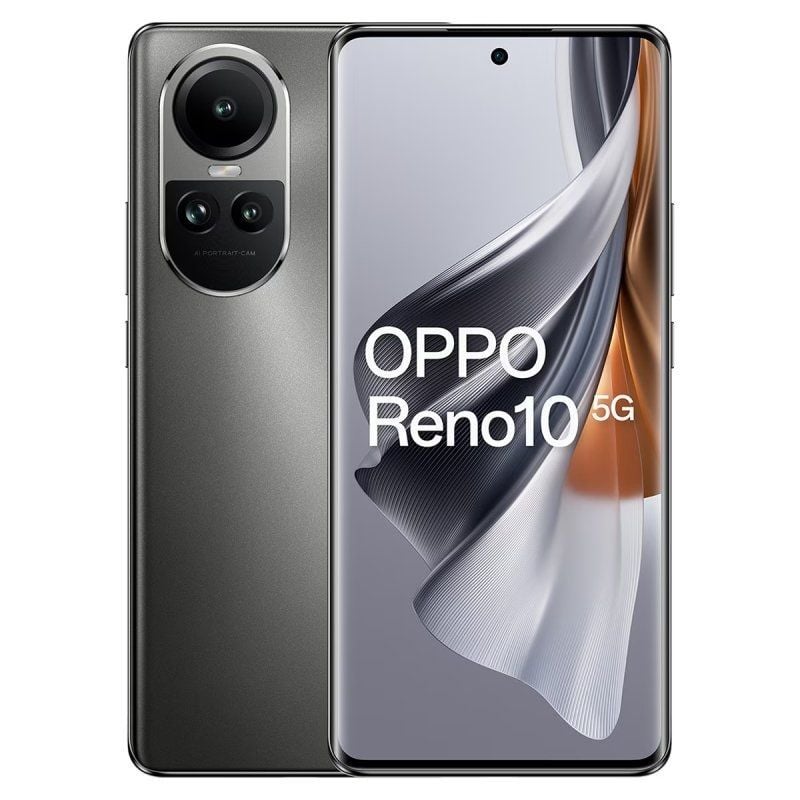 Smartphone Oppo Reno 10 8GB / 256GB / 6,7" / 5G / Cinzento Prateado