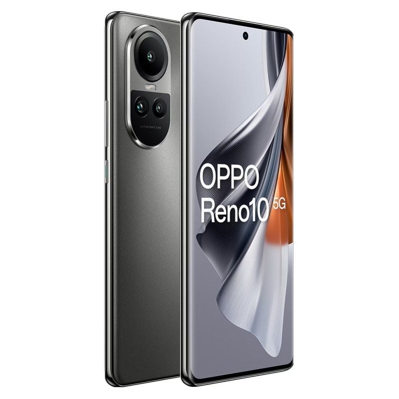 Smartphone Oppo Reno 10 8GB / 256GB / 6,7" / 5G / Cinzento Prateado