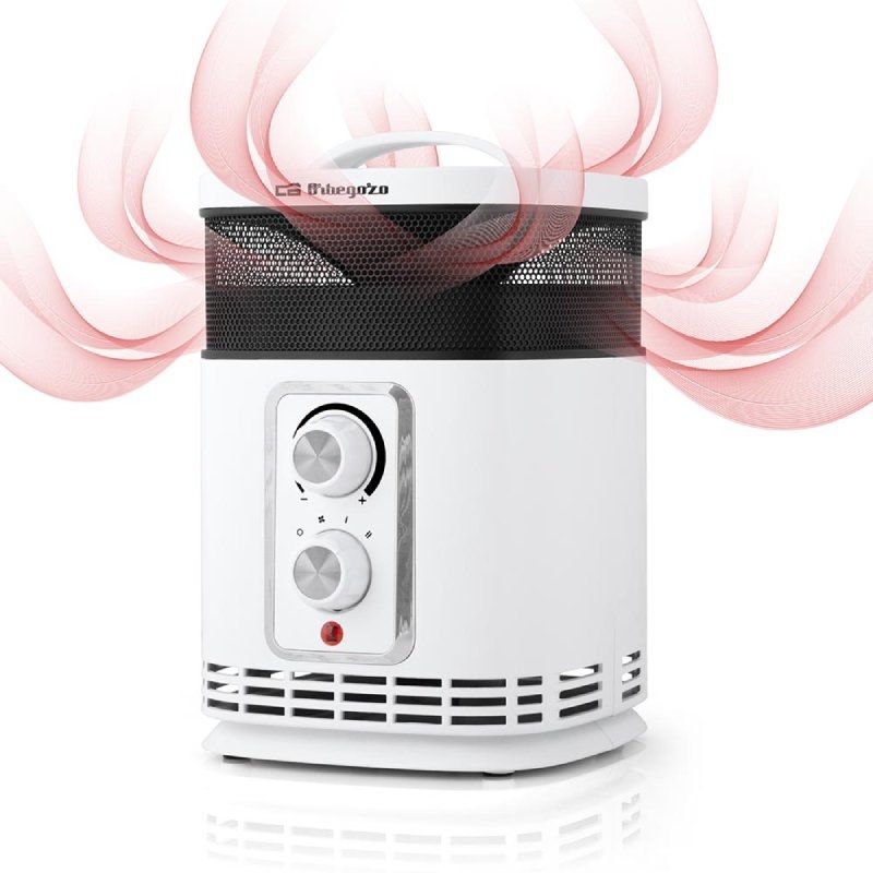 Aquecedor Orbegozo CR 6025 / 2 Níveis de Potência / 750w-1500w