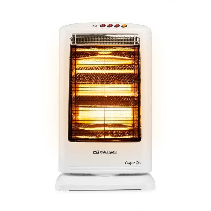 Aquecedor de Halogéneo Orbegozo BP 0303 B / 3 Níveis de Potência / 1200W