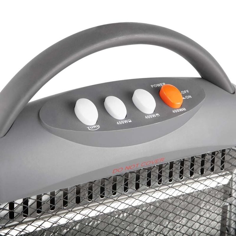 Aquecedor de Halogéneo Orbegozo BP 5008 a / 3 Níveis de Potência / 1200W