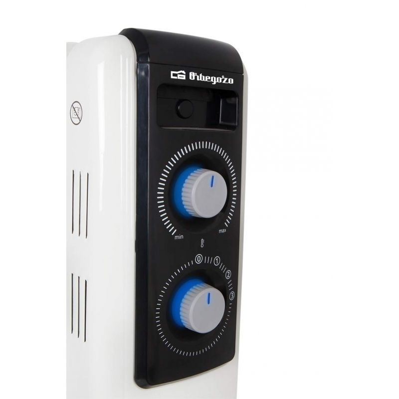 Orbegozo Radiador a Óleo RF 1500 a / 3 Potências / 1500W / 7 Elementos de Aquecimento