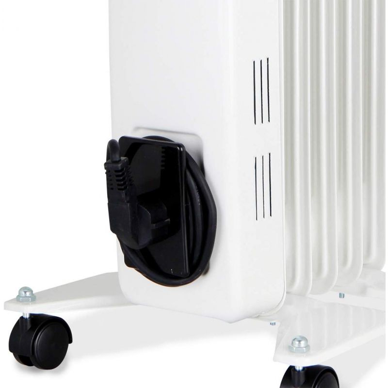 Radiador a Óleo Orbegozo RH 1000 / 2 Potências / 500-1000w / 5 Elementos de Aquecimento