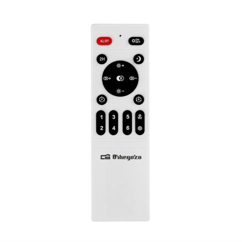 Ventilador de Teto Orbegozo CP 12435 / 20W / 5 Pás 33cm / 6 Velocidades
