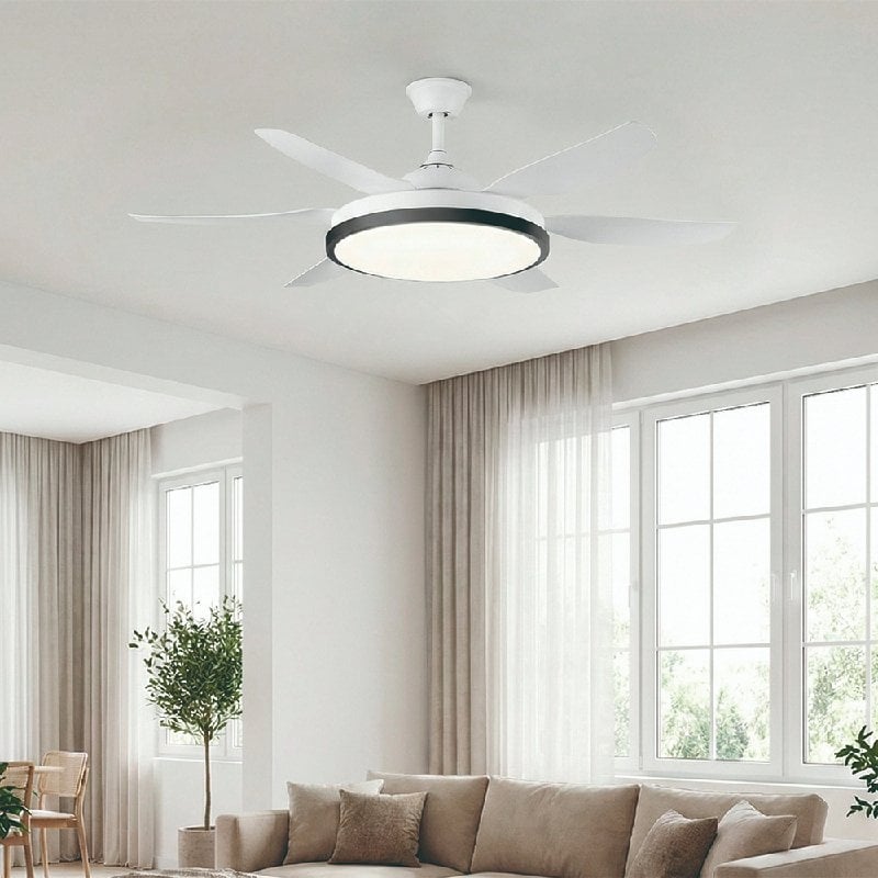 Ventilador de Teto Orbegozo CP 165132 / 35W / 6 Pás 132cm / 6 Velocidades