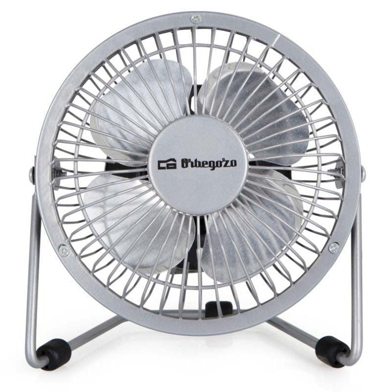 Mini-ventilador USB Orbegozo PW 1025 / Prateado