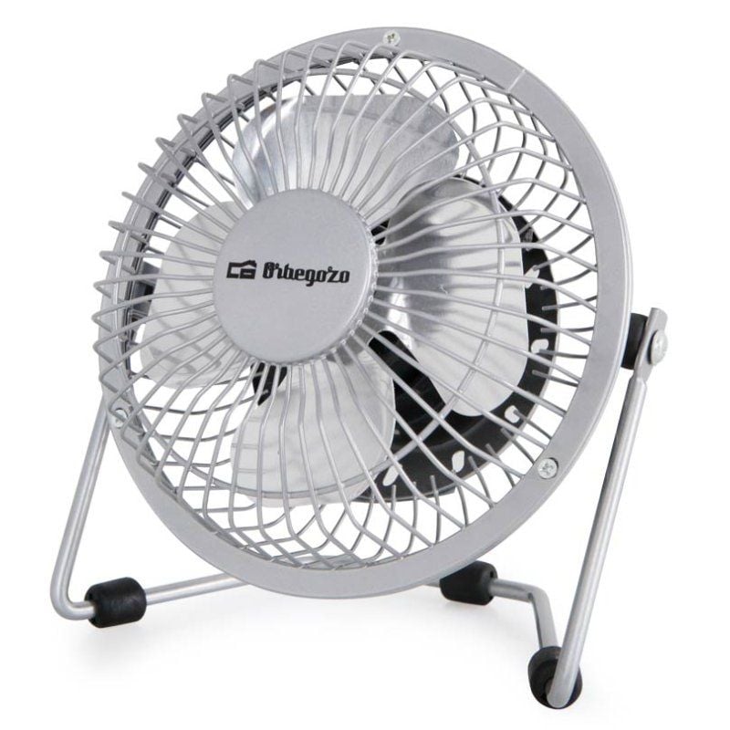 Mini-ventilador USB Orbegozo PW 1025 / Prateado