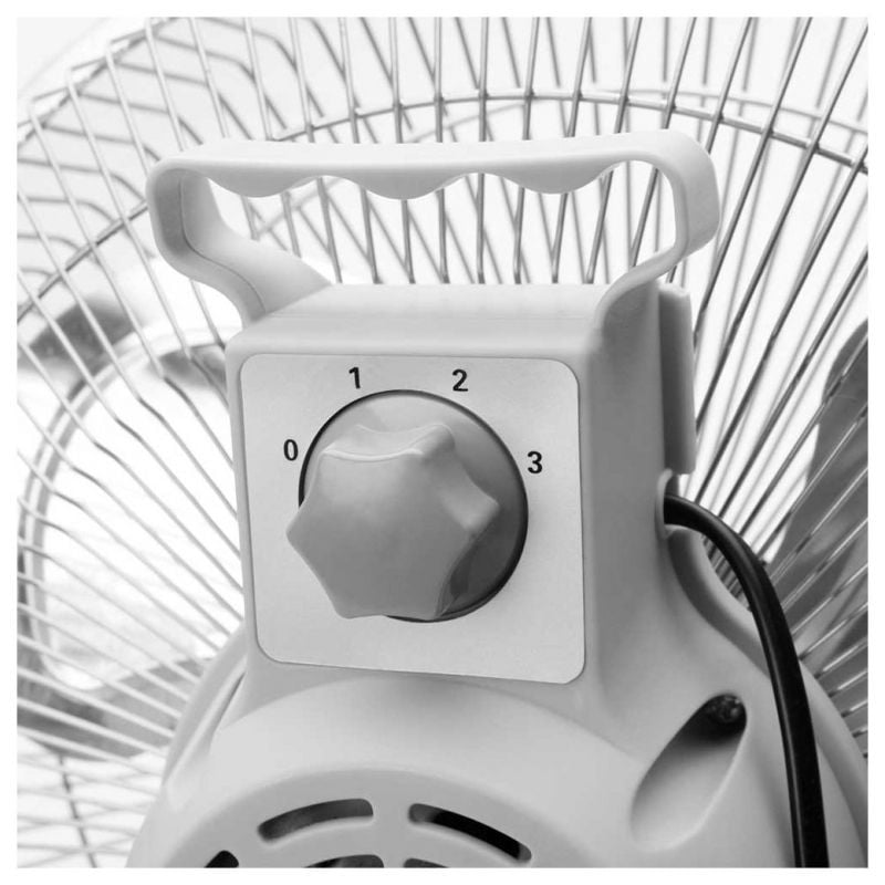 Ventilador de Chão Orbegozo PW 1240 / 80W / 3 Pás 40cm / 3 Velocidades