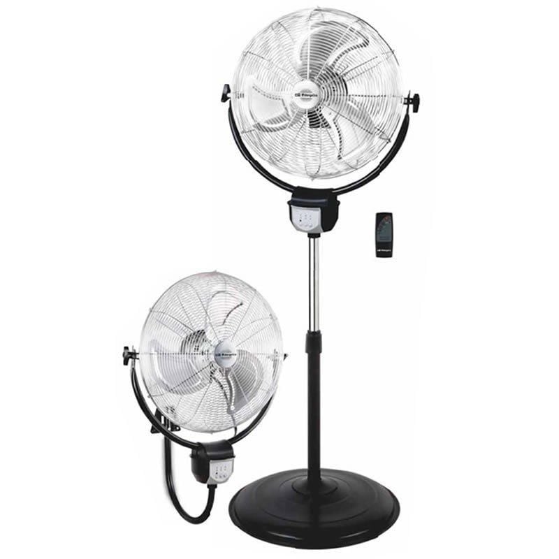 Ventilador 2 em 1 Orbegozo PWS 3050 / de Pé / de Parede / 120 W / Pás de 50 Cm / 3 Velocidades
