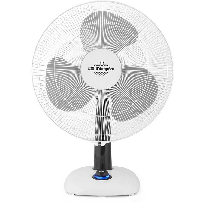 Ventilador de Mesa Orbegozo TF 0133 / 40W / 3 Pás 30cm / 3 Velocidades
