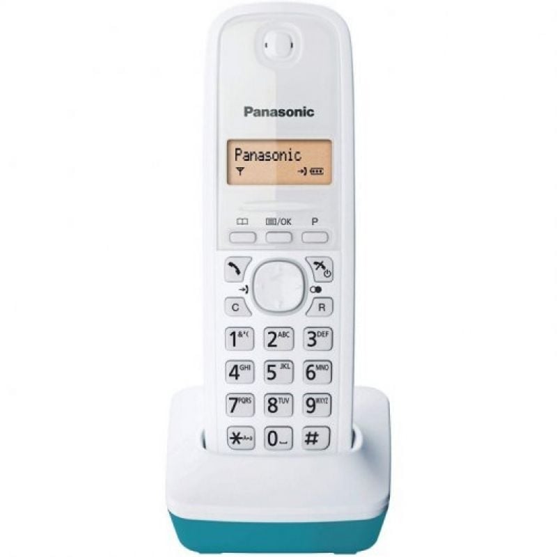 Telefone sem Fios Panasonic Kx-tg1611 / Branco / Azul