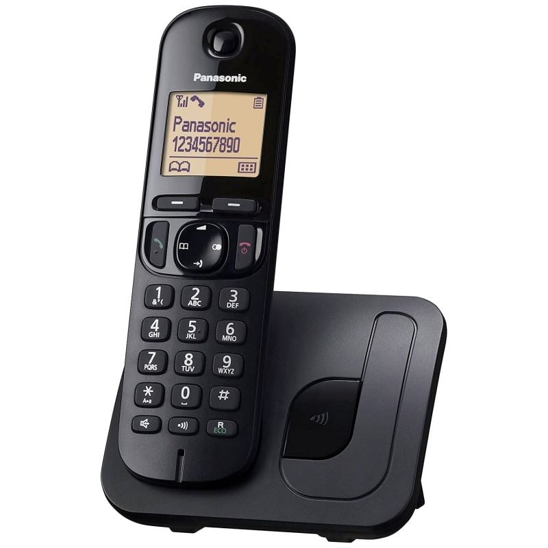 Telefone sem Fios Panasonic Kx-tgc210spb / Preto