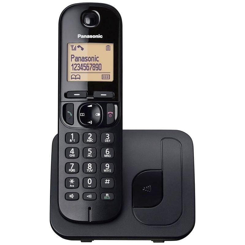 Telefone sem Fios Panasonic Kx-tgc210spb / Preto