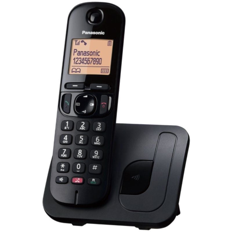Telefone sem Fios Panasonic Kx-tgc250spb / Preto