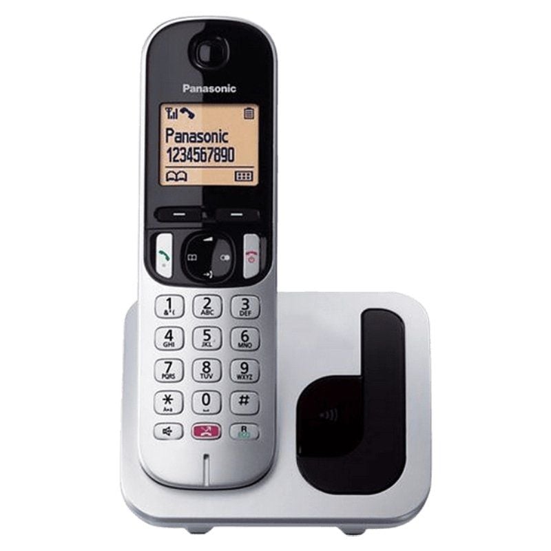 Telefone sem Fios Panasonic Kx-tgc250sps / Prata