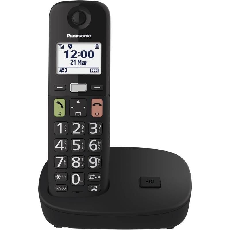 Telefone sem Fios Panasonic Kx-tgu110 / Preto
