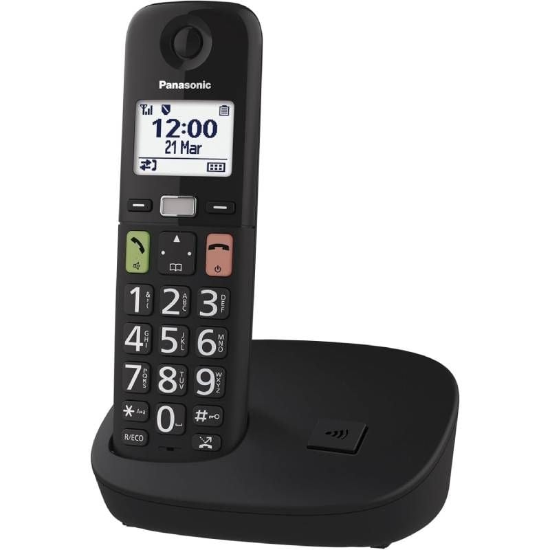 Telefone sem Fios Panasonic Kx-tgu110 / Preto