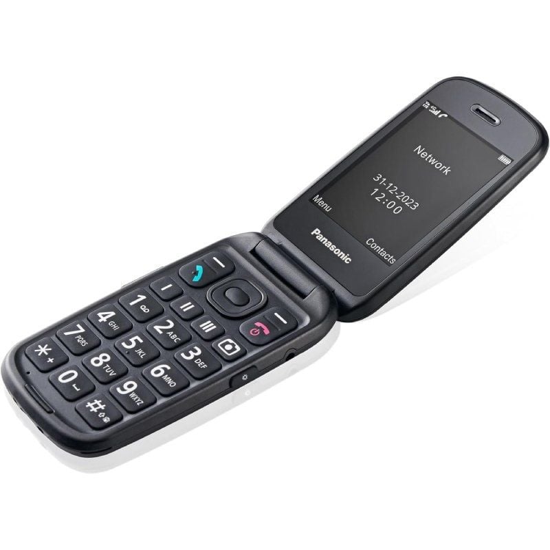 Telemóvel Panasonic Kx-tu550 para Seniores / Preto