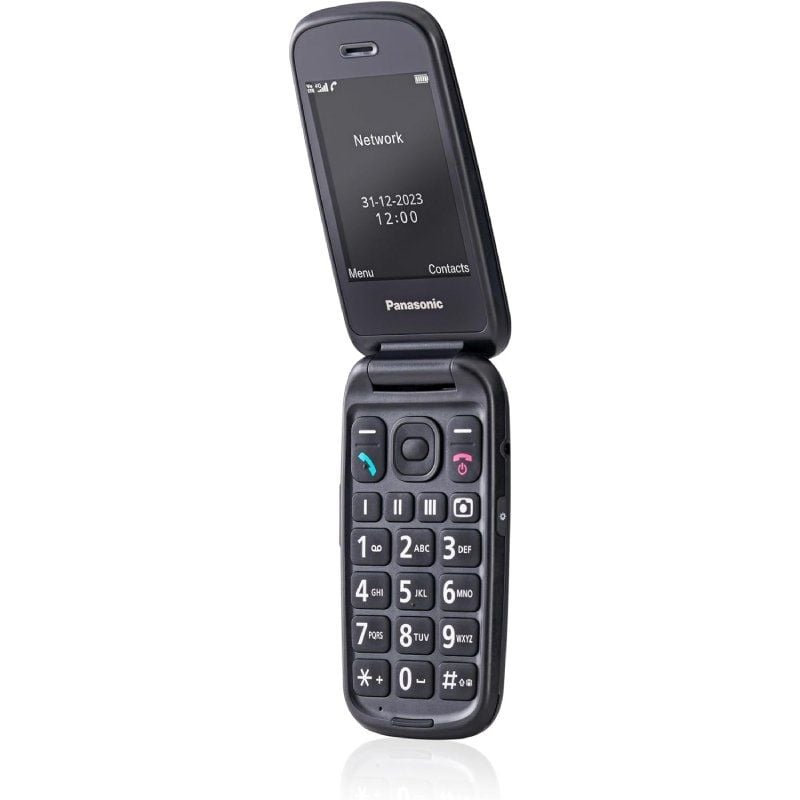 Telemóvel Panasonic Kx-tu550 para Seniores / Preto